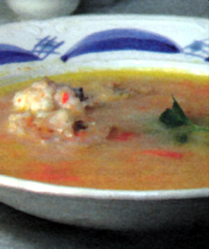 Рыбный суп "Греческий"