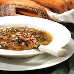 Суп из баранины греческий